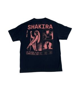 Shakira Tour Shirt Las Mujeres Ya No Lloran World Tour T- Shirt